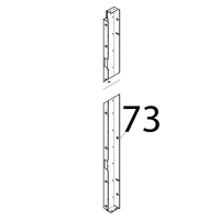 Traverso interno destro porta Tecnoeka KF 1010 A UD