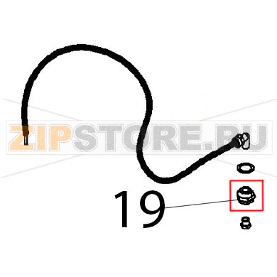 Raccordo Angelo Po FX201G3 Raccordo Angelo Po FX201G3Запчасть на деталировке под номером: 19