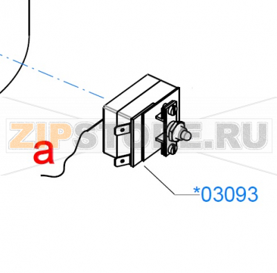 Термостат Animo WKT 10N VA Термостат 132°C Animo WKT 10N VAЗапчасть на деталировке под номером: 03093 