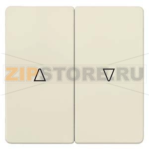 DELTA I-SYSTEM ЭЛЕКТРИЧЕСКИЙ БЕЛЫЙ ВЫКЛЮЧАТЕЛЬ ЖАЛЮЗИ 2 КЛАВИШИ С СИМВОЛОМ &quot;ВВЕРХ/ВНИЗ&quot; 55X55MM Siemens 5TG6284 