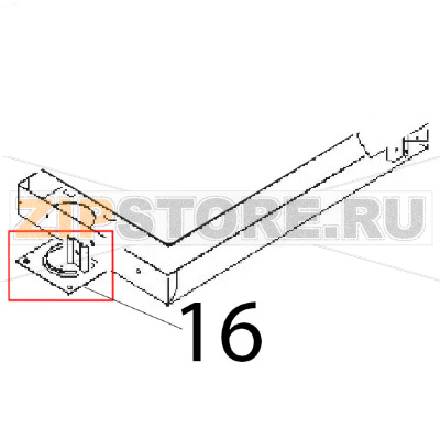 Piatto copriforo Angelo Po 0G1BR3E Piatto copriforo Angelo Po 0G1BR3EЗапчасть на деталировке под номером: 16