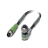 Кабель для датчика / исполнительного элемента Phoenix Contact SAC-3P-M 8MS/ 1,5-PUR/M12FR-2L