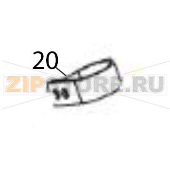Nylon clamp Sato CL6NX Plus Nylon clamp Sato CL6NX PlusЗапчасть на деталировке под номером: 20Название запчасти на английском языке: Nylon clamp Sato CL6NX Plus.