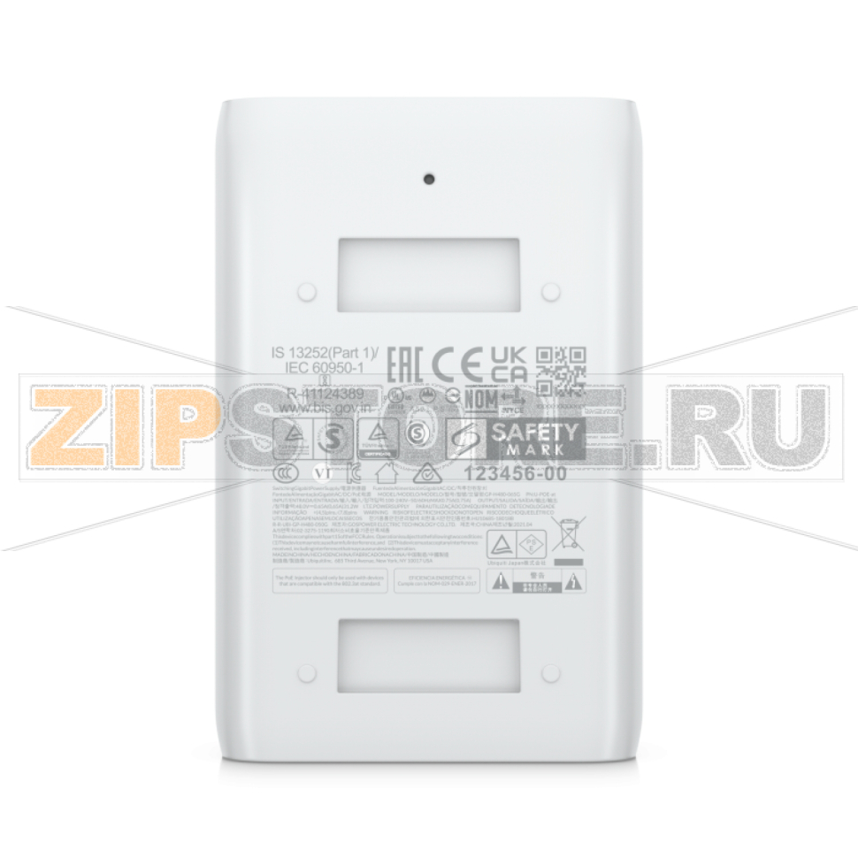Блок питания 30 Вт Ubiquiti U-POE-at 