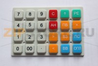 Резиновая накладка для клавиатуры для ККМ Элвес Микро-К
