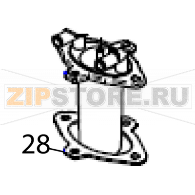 Boiler&#039;s p.chambers seal Fagor CO-172 DD Boiler's p.chambers seal Fagor CO-172 DDЗапчасть на деталировке под номером: 28Название запчасти Fagor на английском языке: Boiler's p.chambers seal CO-172 DD.