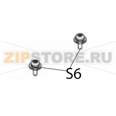 Pan head screw+SW+WL Sato CL6NX Plus Pan head screw+SW+WL Sato CL6NX PlusЗапчасть на деталировке под номером: S6Название запчасти на английском языке: Pan head screw+SW+WL Sato CL6NX Plus.