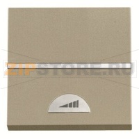 Диммер двухмодульный 60-500 Вт, шампань ABB 2CLA226010N1901