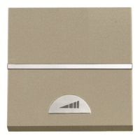 Диммер двухмодульный 60-500 Вт, шампань ABB 2CLA226010N1901