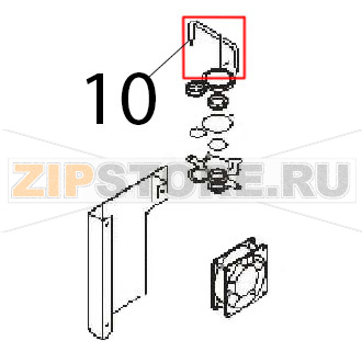 Protection Angelo Po FM1011E1 Protection Angelo Po FM1011E1Запчасть на деталировке под номером: 10