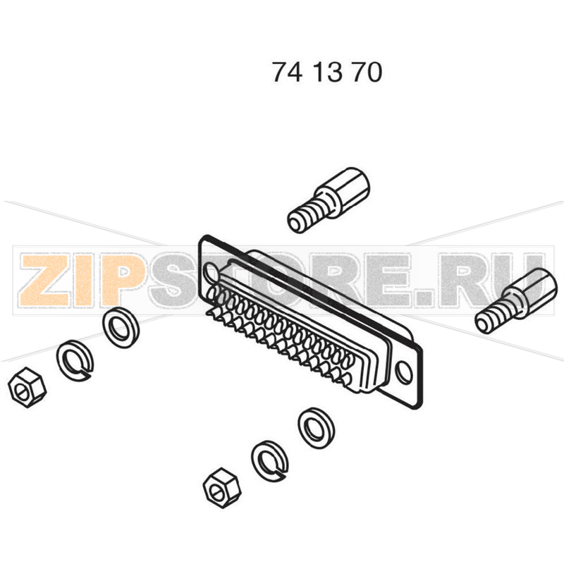 Болт монтажный BKL Electronic 10120256 
