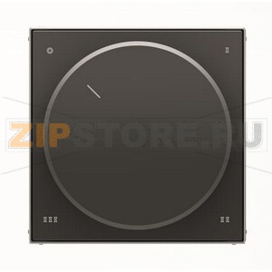 Накладка для переключателя, чёрный бархат ABB 2CLA855400A1501 