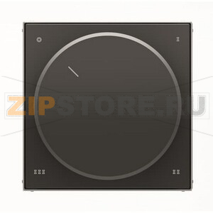 Накладка для переключателя, чёрный бархат ABB 2CLA855400A1501 