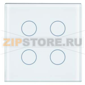 UP 212/11 - Модуль клавиш, две пары клавиш, белый Siemens 5WG1212-8DB11 