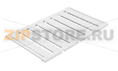Маркировка 4.5 мм, 80 табличек, белая CHIKU UC-ZB 5 