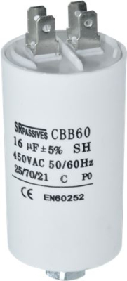 CAPACITOR 16 MF 450V 