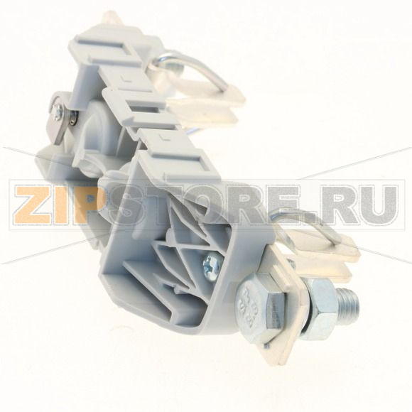 Держатель предохранителей, 160 A, AC 690 В, NH00, 1P, IEC Eaton NH00 SINGLE POLE SILVER 1/4 SCREW 