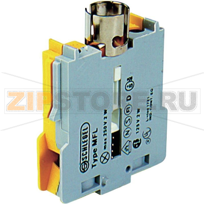 Элемент контактный 250 В/AC, зеленый, желтый, 10 шт Schlegel MFL 