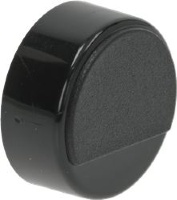 КНОПОЧНЫЙ ПЕРЕКЛЮЧАТЕЛЬ, ЧЕРНЫЙ, Ø 23 ММ