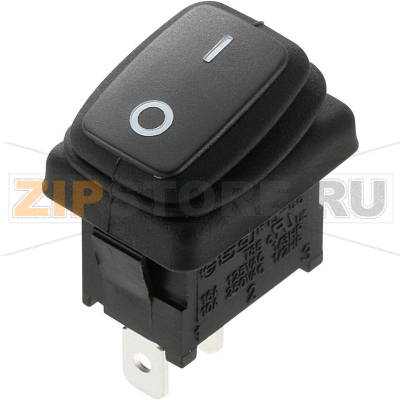 Переключатель клавишный 250 В/AC, 10 А, 1 x выкл/вкл, IP65 TRU Components TC-R13-66A8-02 
