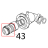 Gasket kit Scotsman MAR 78 SPLIT