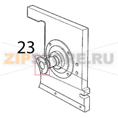 Flangia Scotsman MAR 301 SPLIT Flangia Scotsman MAR 301 SPLITЗапчасть на деталировке под номером: 23