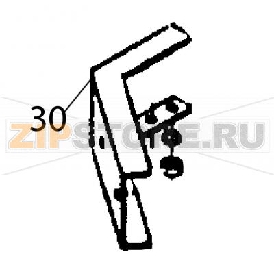 Front pump support Fagor ECO-120 Front pump support Fagor ECO-120Запчасть на деталировке под номером: 30Название запчасти Fagor на английском языке: Front pump support ECO-120.