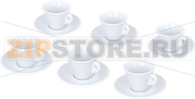 НАБОР 6 ЧАШЕК КАПУЧИНО TRIESTE 
