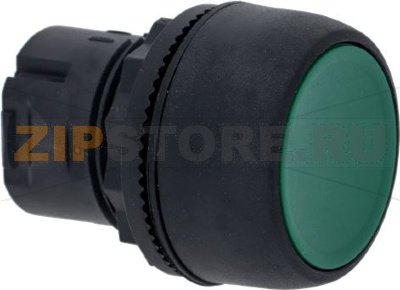 RASED BUTTON GREEN ø 29 mm 