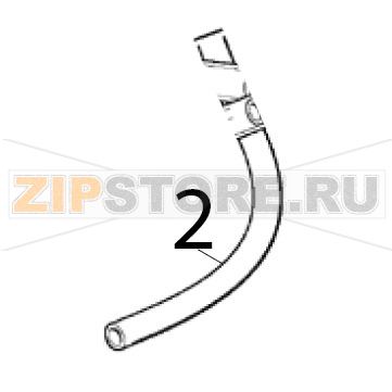 Plastik rohr-pro meter Scotsman EC 126 AS Plastik rohr-pro meter Scotsman EC 126 ASЗапчасть на деталировке под номером: 2