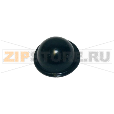 Ножка приборная 19х9.6 мм, клейкая, черная, 1 шт Toolcraft PD2190SW 