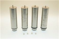 KIT PIEDI (4PZ+PIASTRA FISSAGGIO)