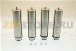 KIT PIEDI (4PZ+PIASTRA FISSAGGIO) 