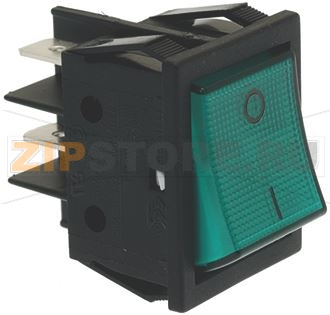 INTERRUTTORE LUMINOSO VERDE 