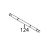 DP Roller shaft Sato CT408LX TT