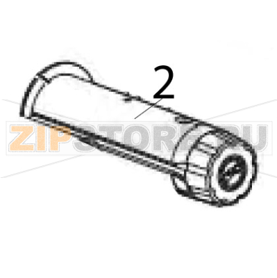 Kit ribbon take up spindle Zebra 96XiIII Plus Kit ribbon take up spindle Zebra 96XiIII PlusЗапчасть на деталировке под номером: 2