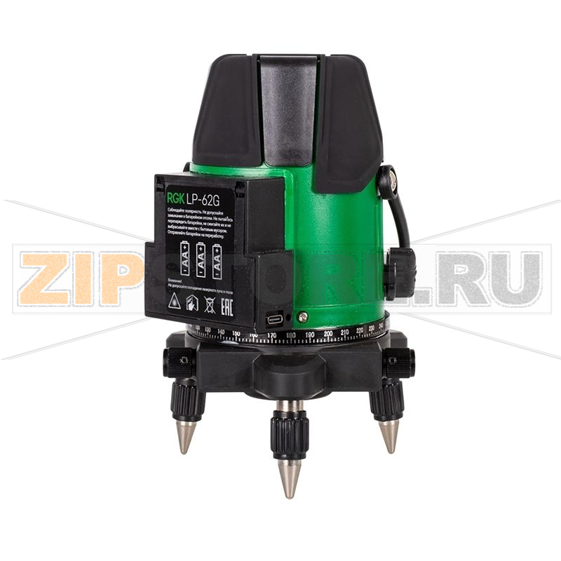 Комплект: уровень лазерный LP-62G, штатив LET-170 RGK 778985 