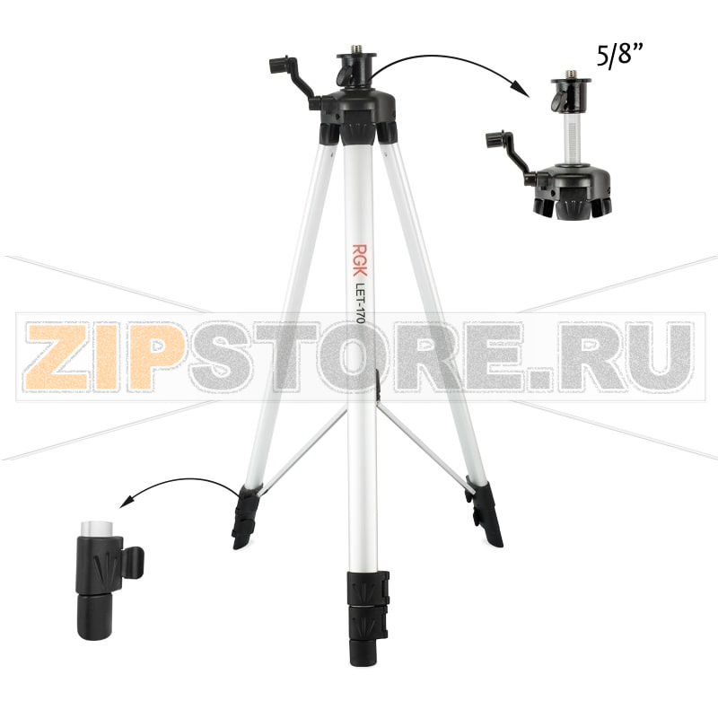 Комплект: уровень лазерный LP-62G, штатив LET-170 RGK 778985 