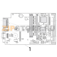 CPU board assembly Intermec PF4i compact industrial