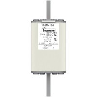 Предохранитель, 550 A, AC 1250 В, 100 кА, size 1, 53x66x138 мм, aR, DIN, IEC Eaton FUSE 550A 12