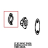 Ct Bt right door spring latch cov Unox XBC 605E