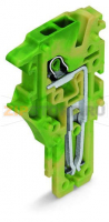 End module for 1-conductor female connector; 1.5 mm; 1-pole; 1,50 mm; green-yellow Wago 2020-187