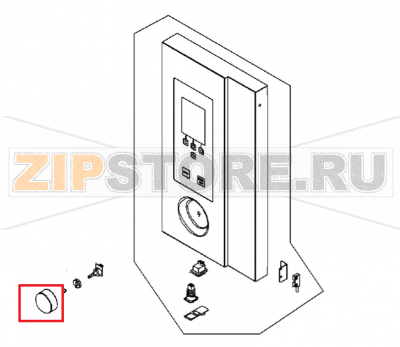 Handle Angelo Po FX61E3   Handle Angelo Po FX61E3Запчасть на 