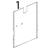 Schiena inox gas Unox XBC 905