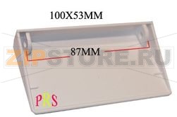 MANIGLIA SPORTELLO EVAPO. 