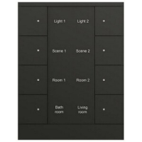 Элемент управления, 8-клавишный, SB/U8.0.1-885, чёрный ABB 2CKA006330A0073