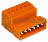 MCS MIDI Classic 1-conductor male connector; 2.5 mm?; Pin spacing 5.08 mm; 22-pole; 2,50 mm?; orange Wago 231-652