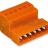 MCS MIDI Classic 1-conductor male connector; 2.5 mm?; Pin spacing 5.08 mm; 22-pole; 2,50 mm?; orange Wago 231-652 - MCS MIDI Classic 1-conductor male connector; 2.5 mm?; Pin spacing 5.08 mm; 22-pole; 2,50 mm?; orange Wago 231-652