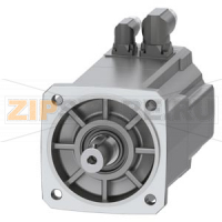 SIMOTICS S-1FK2 CT Серводвигатель М0 = 6,5 Нм; ПН = 1,71 кВт при NN = 3000 оборотов в минуту (380-480); ПН = 0,97 кВт при нн = 1500 оборотов в минуту (200-240 В); С удерживающим тормозом; Степень защиты IP65; Вал D24x50 мм с шпонкой; Абсолютный датчик 22-