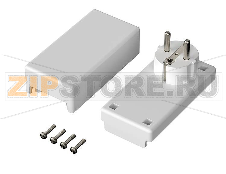 Корпус штекерный со штекером, 100x50x40 мм Bopla SE 420 E/CEE - 9016 